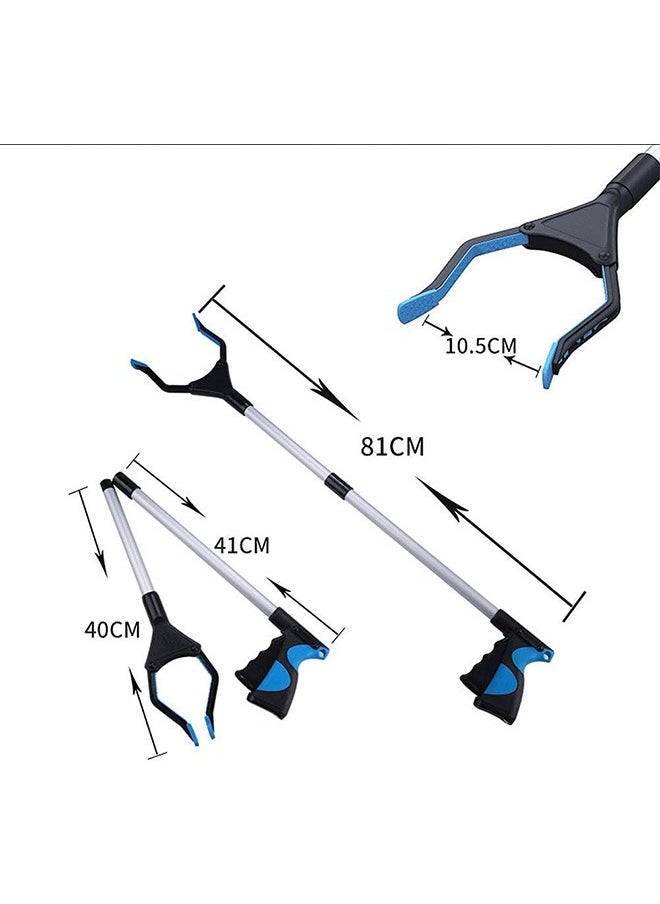 Garlo - Reacher Grabber Tool, 80cm Foldable Grabber Reacher for Elderly, Lightweight Extra Long Handy Trash Claw Grabber, Reaching Assist Tool for Trash Pick Up,  Litter Picker, Arm Extension. - Image 1