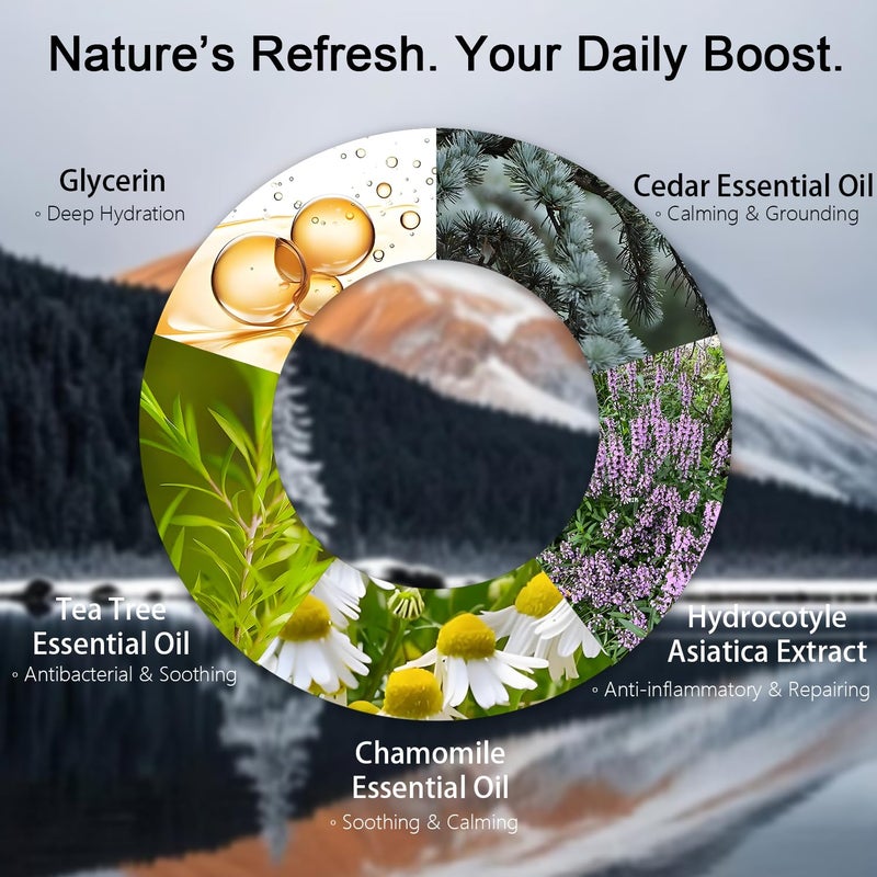 QOOQ Essential Oil Infused The Perfect Natural Bar Soap for Men Handcrafted for 12Hour Deodorization Smell Fresh Distinctive and Refined Safe for Sensitive Skin - Image 4