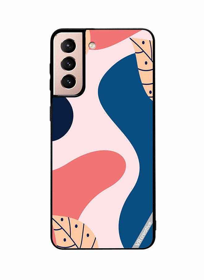VR CREATIVE - Protective Case Cover For Samsung Galaxy S21 Plus 5G Abstract Modern Digital Painting Fashion Design Multicolour - Image 1