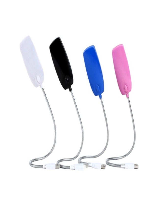 Generic - Small Night Light Eye Protection Study Desk Lamp Stall Usb Direct Plug Computer Lamp Switch Usb28-Color:White.-Dimensions:42cm - Image 1