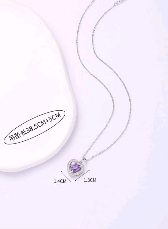 Jewelry For Life Trendy Stainless Steel Silver Plated Necklace For Women - Image 4