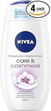 NIVEA Care mere Nourishing Shower Creme 250 ml Rich Shower Gel with mere Extract and Delicate Orchid Fragrance for Smooth Skin - Image 1
