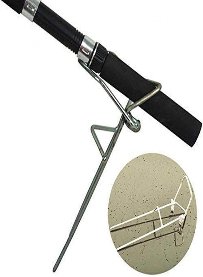 AUF Adjustable Foldable Fishing Rod Pole Stand Bracket Holder - Image 1
