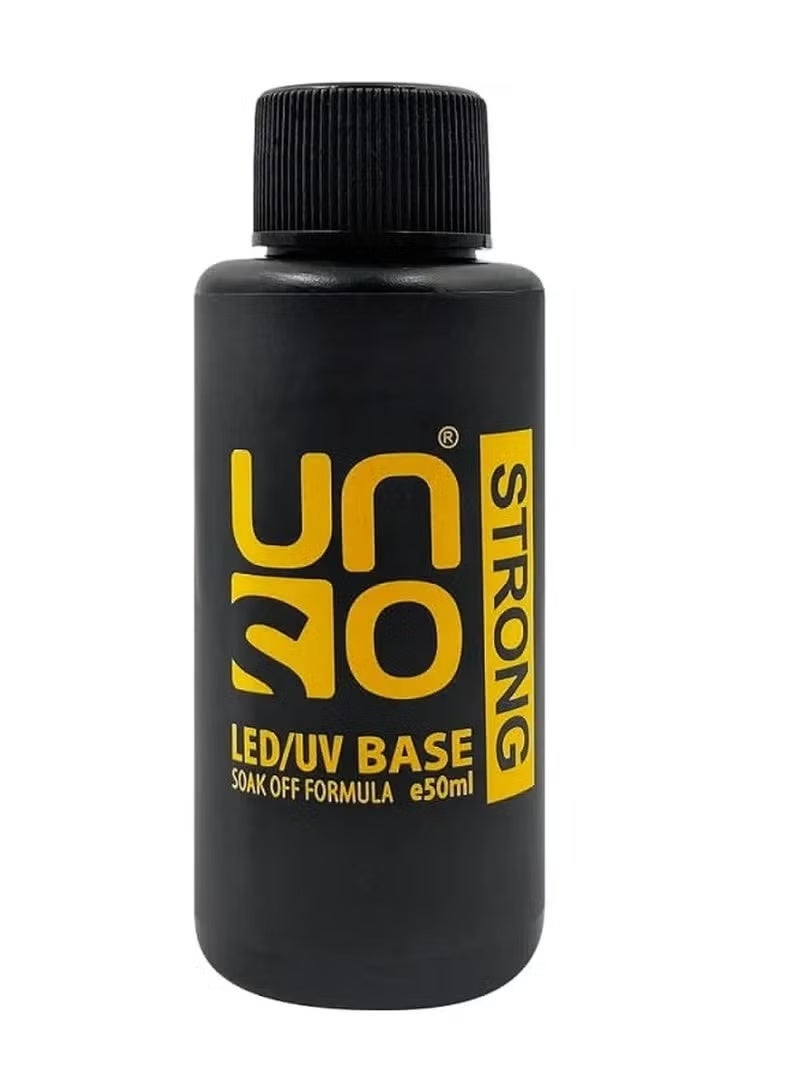 ONO UNO Rubber Base Coat and Super Shine Top Coat (No-Wipe), 50g (Set of 2) - Image 2