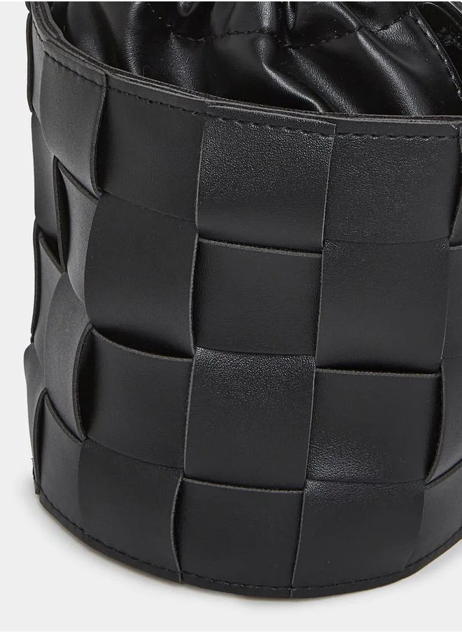 ستايلي Braided Design Bucket Bag