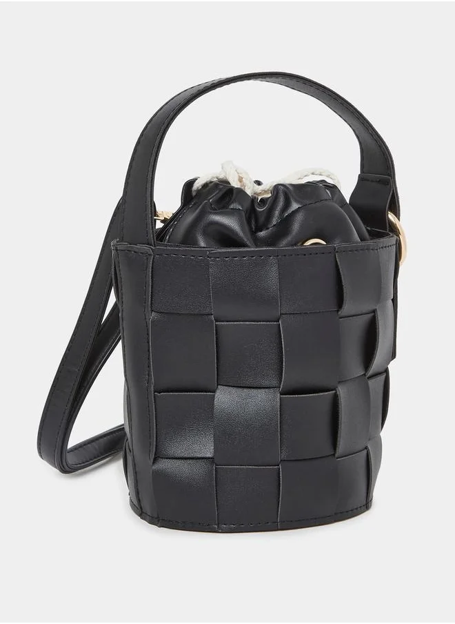 ستايلي Braided Design Bucket Bag