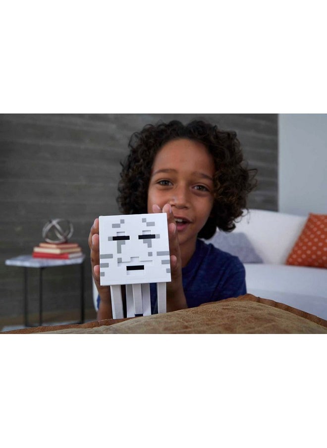 Mattel Games Mattel Minecraft Toys | Fireball Ghast Figure with 10 Shooting Discs | Video-Game Collectible | Gifts for Kids and Fans  - Image 2