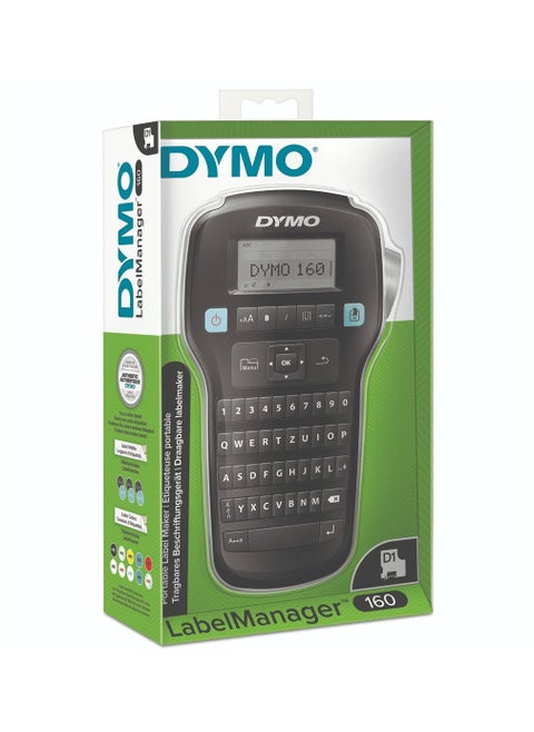 DYMO LabelManager 160 Hand-Held Label Maker LM160 with English Keypad