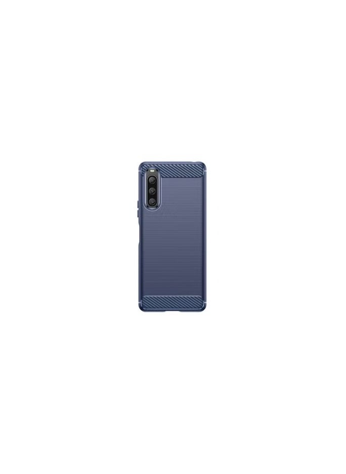 CATANES Sony Xperia 10 V Case Cover Soft TPU Bumper Protective Back Blue  - Image 1