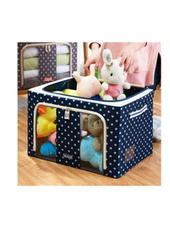 Generic Convenient Foldable Storage Bag Clothes Blanket Quilt Closet Sweater Organizer Box Pouches Storage Drawers Organizers（66L）  - Image 2