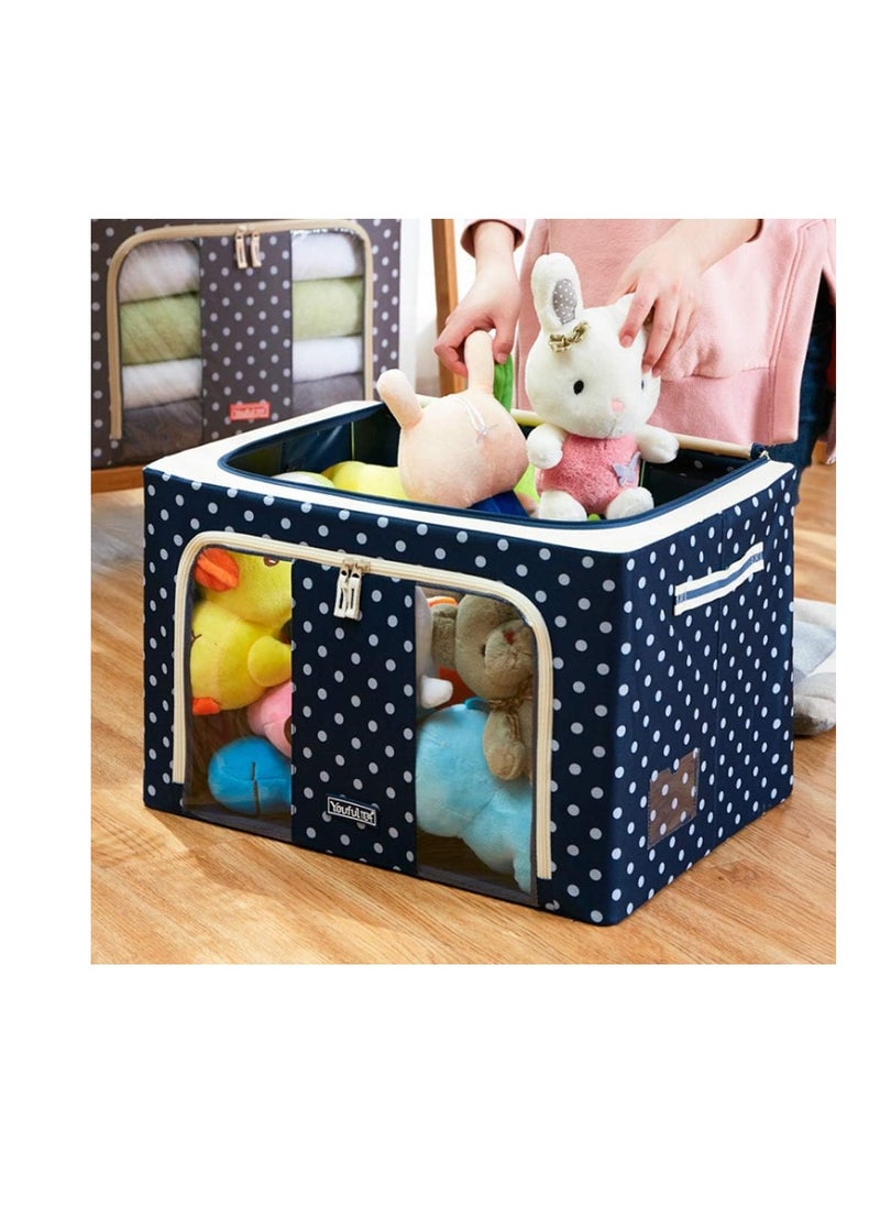 Generic - Convenient Foldable Storage Bag Clothes Blanket Quilt Closet Sweater Organizer Box Pouches Storage Drawers Organizers（66L） - Image 1