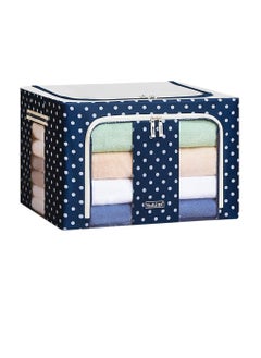 Generic Convenient Foldable Storage Bag Clothes Blanket Quilt Closet Sweater Organizer Box Pouches Storage Drawers Organizers（66L）  - Image 1