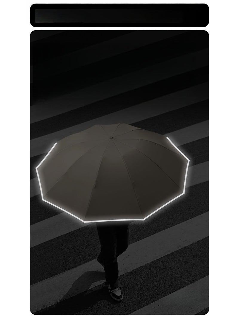 مظلة أطفال كرتونية على شكل قطة سعيدة: فتح وإغلاق تلقائي، مقاومة للارتداد، مزودة بشريط مضيء في الظلام، مقاومة للرياح والأشعة فوق البنفسجية، مناسبة للاستخدام اليومي للأطفال. - Image 4