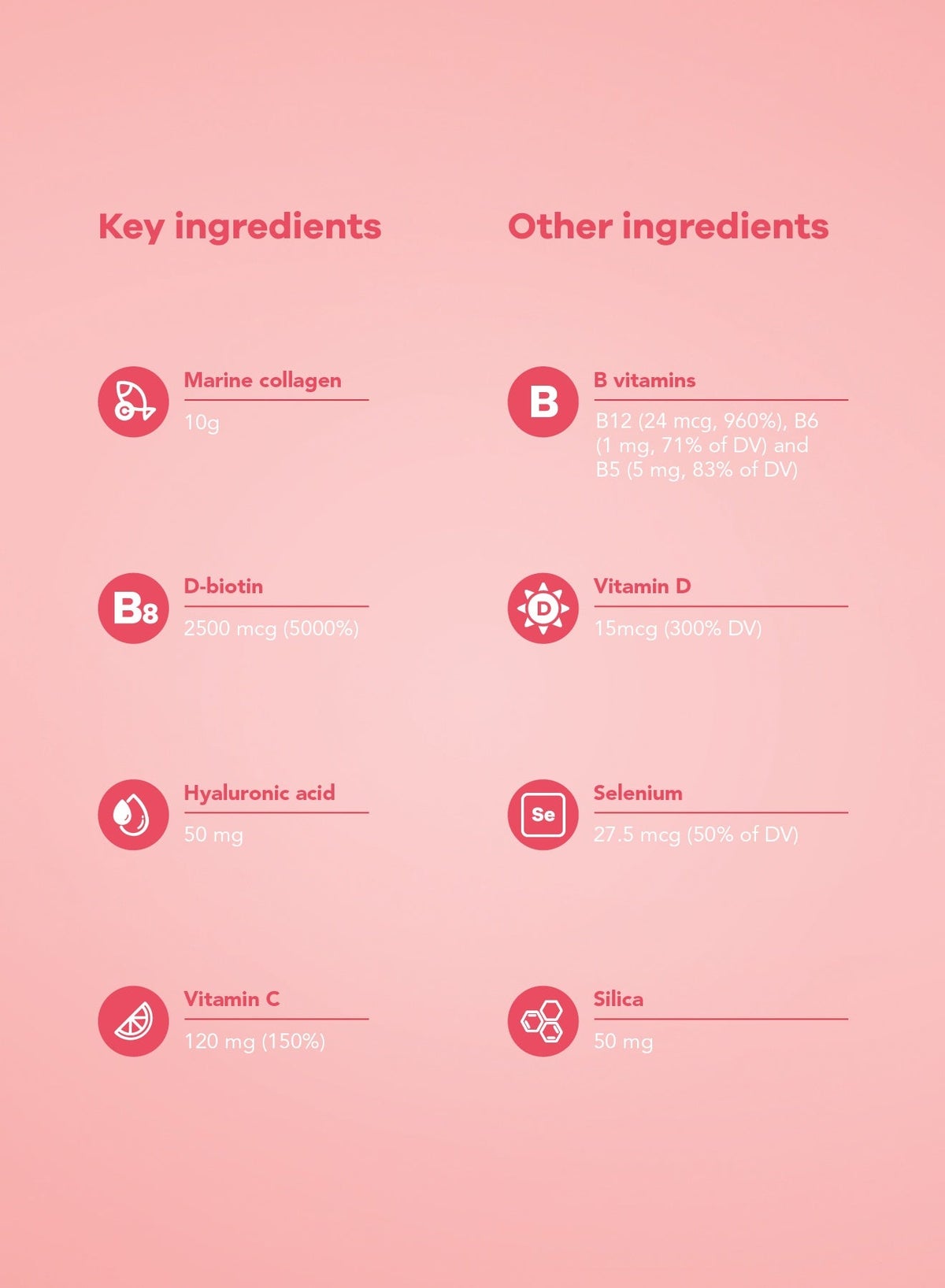 Nutrili Beauty Collagen Shots 20 Vials X 25Ml 50Ml