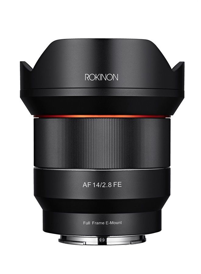 Rokinon 14mm F2.8 Full Frame Auto Focus Lens for Sony E-Mount, Black (IO14AF-E)  - Image 1