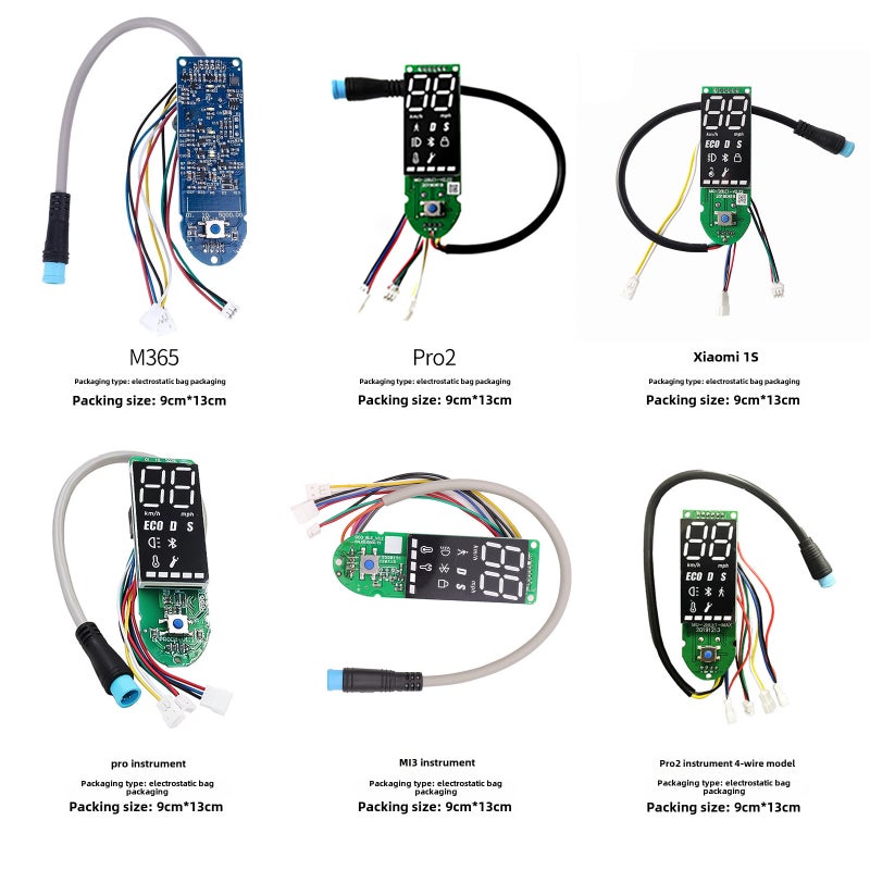Electric Scooter Bluetooth Display Accessories M365/1S/Pro/Rpo2/Mi-3 Dashboard Switch Panel(PRO2 instrument 4-wire model) - Image 2