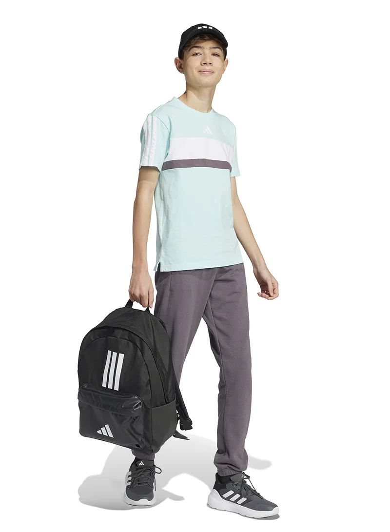 Adidas Youth Seasonal Essentials Tiberio 3 Stripes T-Shirt