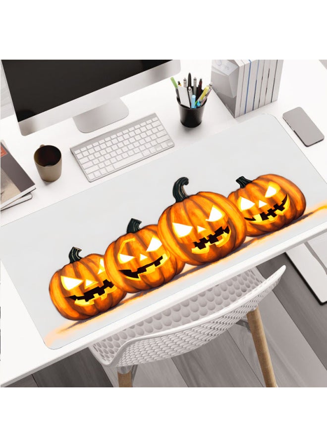 Loquat Leather Mouse Pad Ghost Festival Oversized Pad Computer Book Desk Pad Office Pattern Logo Mouse Pad-Color:90*40*0.2-Pattern:00-17  - Image 2