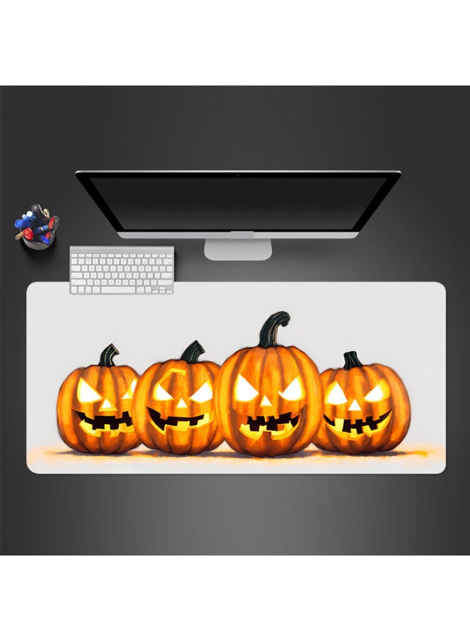 Loquat Leather Mouse Pad Ghost Festival Oversized Pad Computer Book Desk Pad Office Pattern Logo Mouse Pad-Color:90*40*0.2-Pattern:00-17  - Image 4