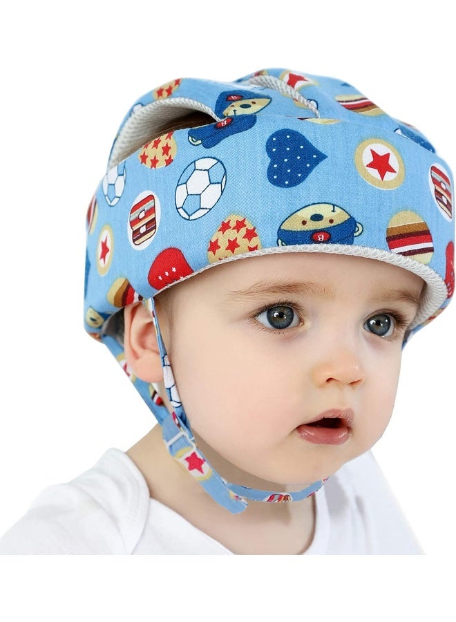 Ocanoiy Ocanoiy Baby Safety Helmet Toddler Children Headguard Infant Head Cushion Protective Harnesses Cap Soft Adjustable Kid Safety Hat Head Protector  - Image 1