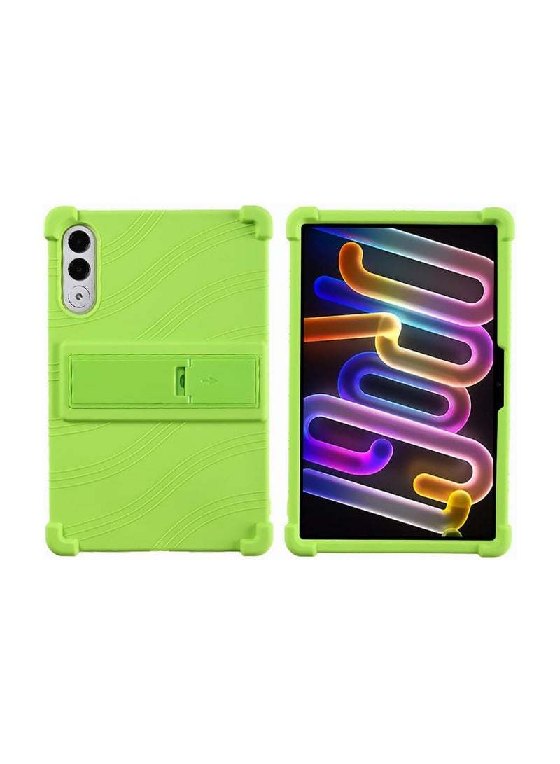 **غطاء واقي متوافق مع جهاز Lenovo Xiaoxin Pad Pro GT 11.1 بوصة موديل 2025 (TB710FU) - طبقة واقية ناعمة من السيليكون 【مناسبة للأطفال】، زوايا سميكة ماصة للصدمات، غطاء قابل للتعديل.**
