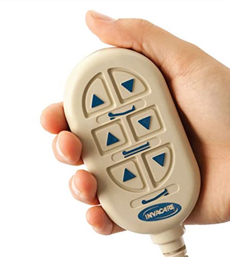 Invacare 1115290 Hospital Bed Controller Replacement Handheld Pendant Remote for Electric Beds