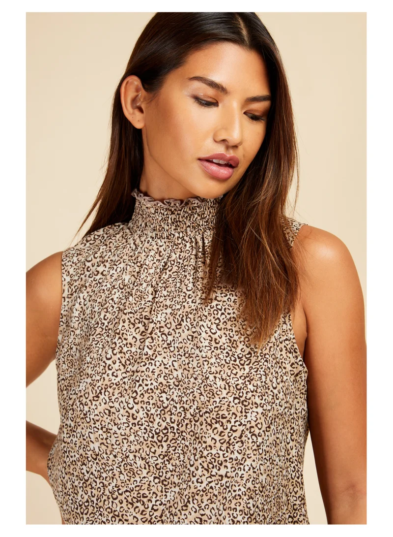 Little Mistress Little Mistress Leopard Top