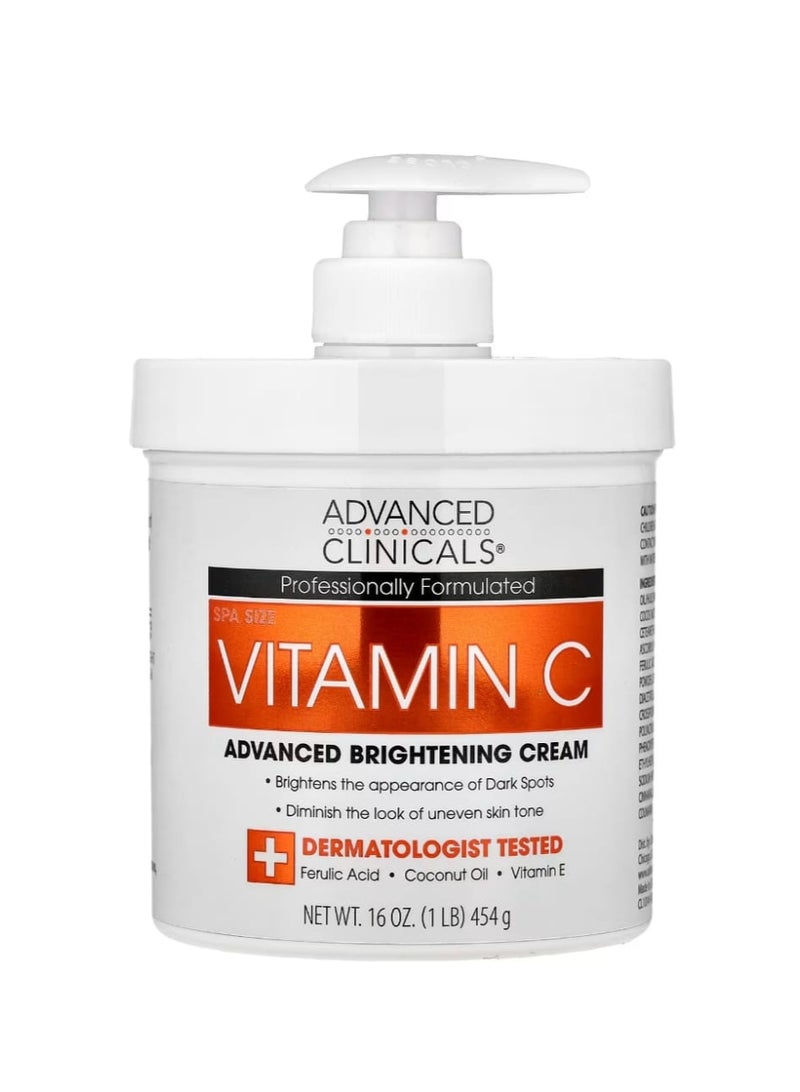 أدفانسد كلينيكال كريم تفتيح متقدم بفيتامين سي 16 أونصة (454 جم) - Image 1