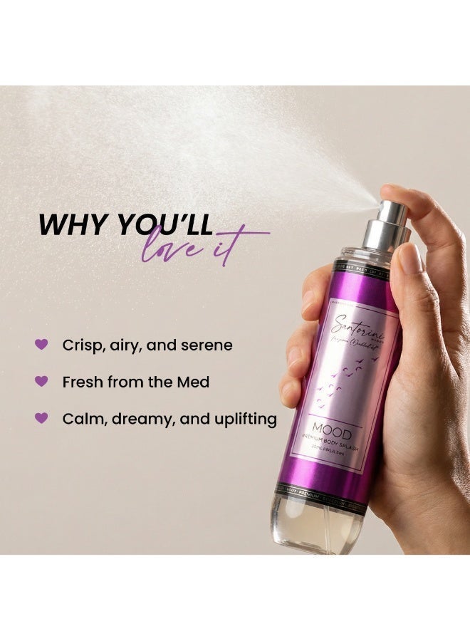 MOOD Santorini Body Splash 220ML - Image 2
