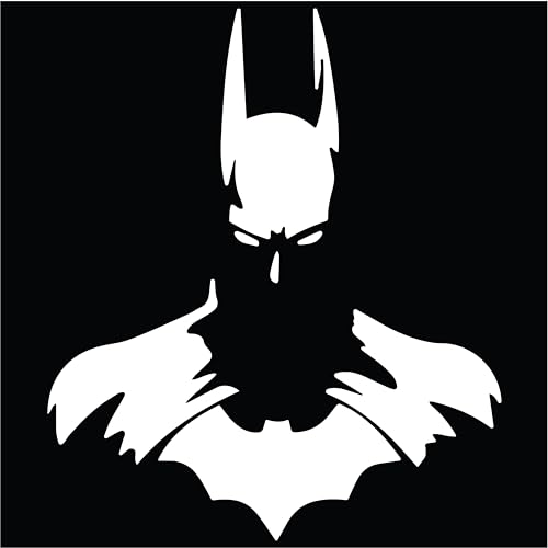 MAZ DISTRIBUTIONS – Batman Sticker – Vinyl Dark Knight Decal for Laptop – Removable Waterproof Sticker for Waterbottle – Useable Indoor and Outdoor – Easy Use for Car, Van, Trucks and Bag – MAZ - 440 - Image 1