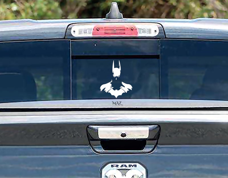 MAZ DISTRIBUTIONS – Batman Sticker – Vinyl Dark Knight Decal for Laptop – Removable Waterproof Sticker for Waterbottle – Useable Indoor and Outdoor – Easy Use for Car, Van, Trucks and Bag – MAZ - 440 - Image 4