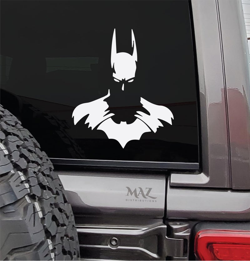 MAZ DISTRIBUTIONS – Batman Sticker – Vinyl Dark Knight Decal for Laptop – Removable Waterproof Sticker for Waterbottle – Useable Indoor and Outdoor – Easy Use for Car, Van, Trucks and Bag – MAZ - 440 - Image 2