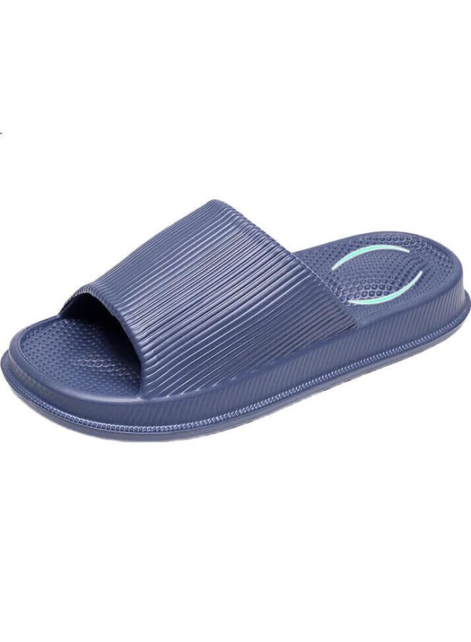 GUOLUOFEI Thick-Soled Anti-Slip Bathroom Slippers For Men And Women, Summer Shower Sandals, Yellow, Size 36-37 - Image 2