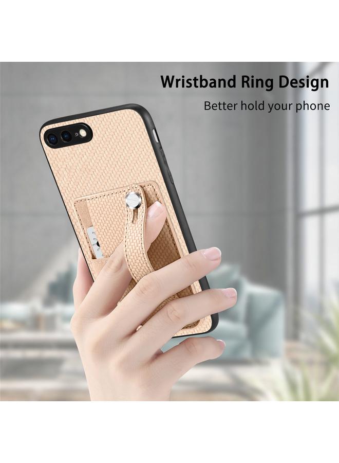 اس-توب جراب لهاتف iPhone 7 Plus / 8 Plus مزود بسوار معصم ومحفظة بطاقات وغطاء خلفي وحافظة هاتف مع سكين أداة - Image 5