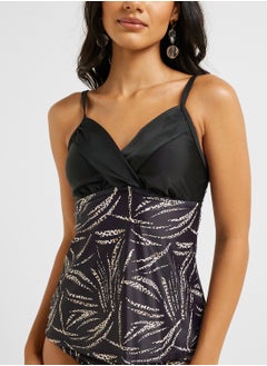 ELLA Tropical Print Swimsuit  - Image 3