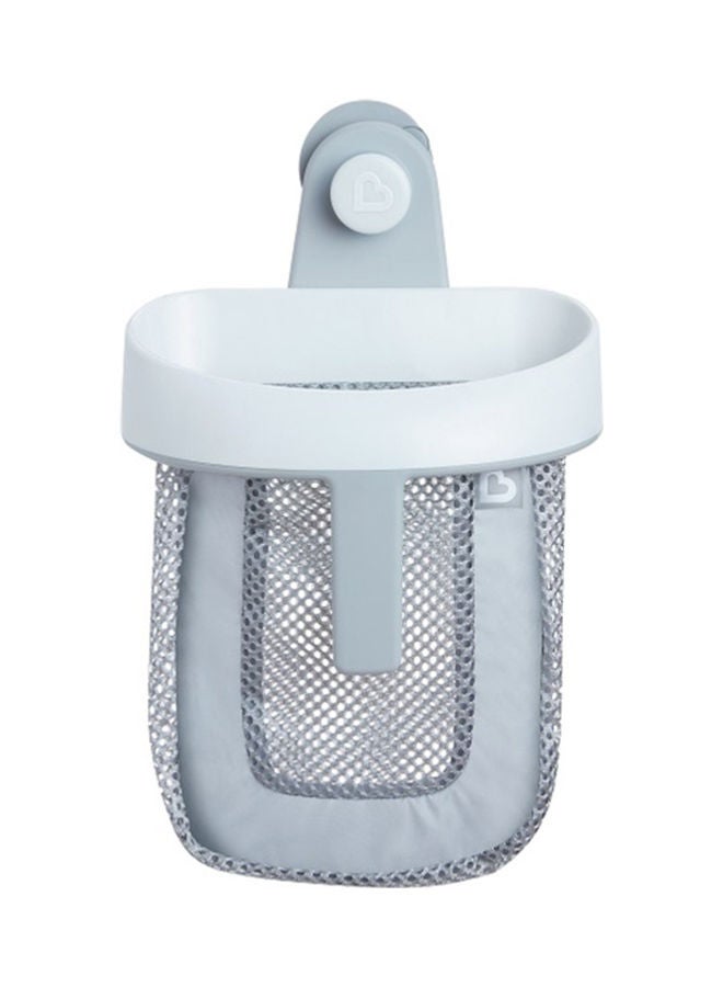 Munchkin Super Scoop Bath Toy Organiser, Grey - Image 1