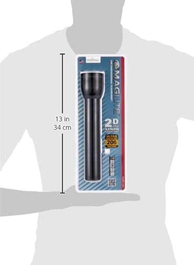 Maglite S2D016 2-Cell D Xenon Flashlight, Black - Image 3