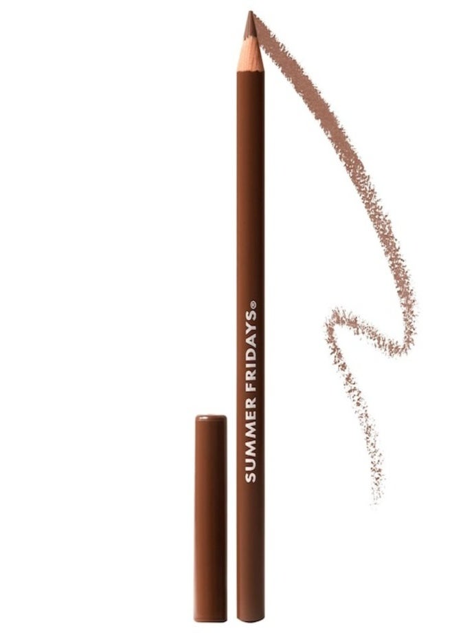 Summer Fridays Softline Lip Liner 1.02g – Long-Wear Creamy Precision Lip Pencil Brownie - Image 1