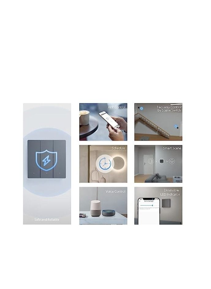 SONOFF - SONOFF SwitchMan Smart Wall Switch-M5 3C 86 - Image 1