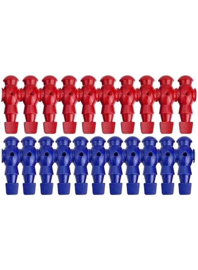 Red Blue Foosball Table Players 22 Pcs Replacement Parts For Standard Table Football Games - Image 3