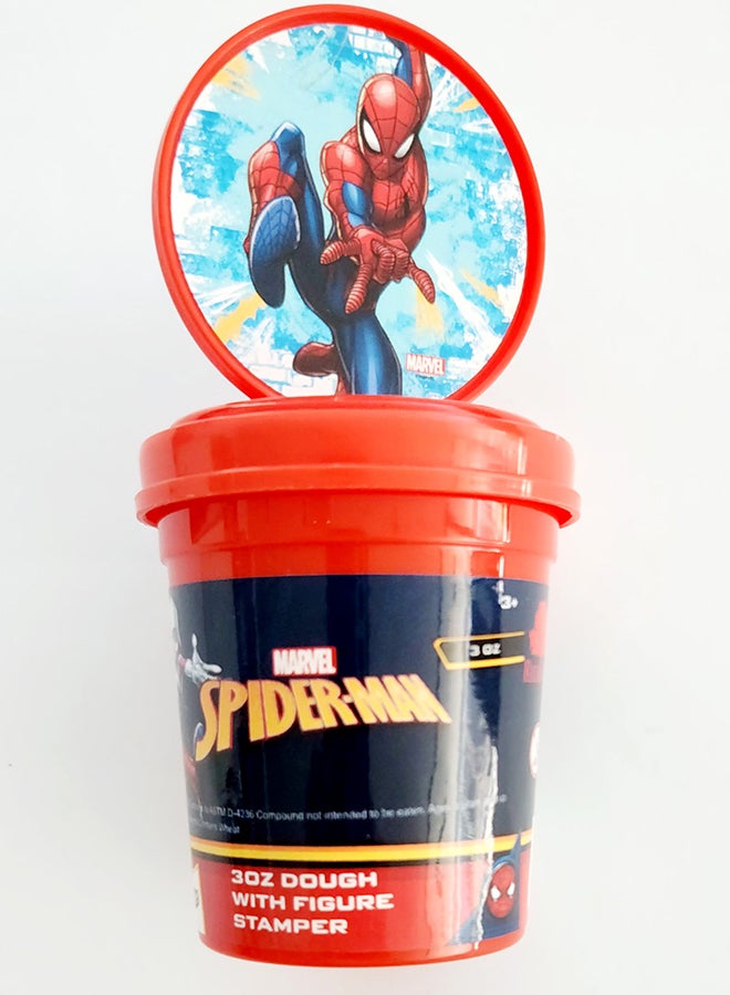 MARVEL Spider-Man 3OZ Dough with Figure Stamper - Image 4