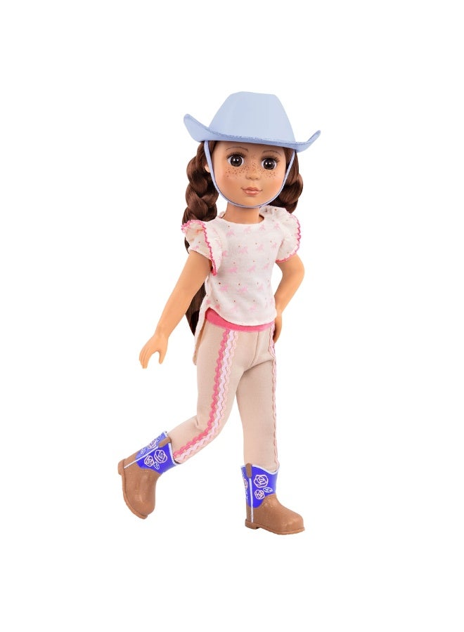 جليتر جيرلز طقم افضل ركوبة لدمي 14 بوصة - GG50037Z - Image 3