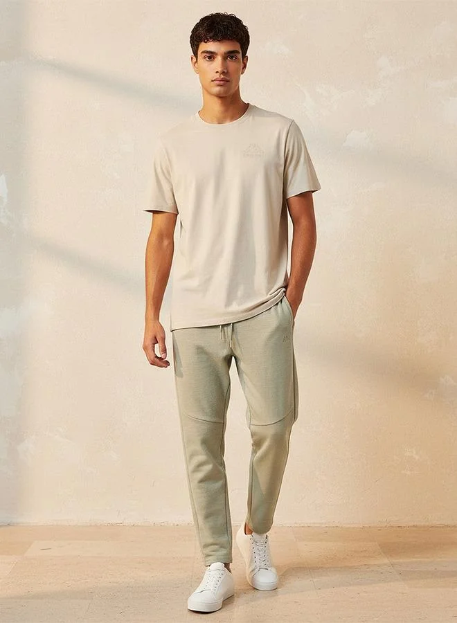 Kappa BEIGE Kappa Logo Print T-shirt for Men | Best Price UAE
