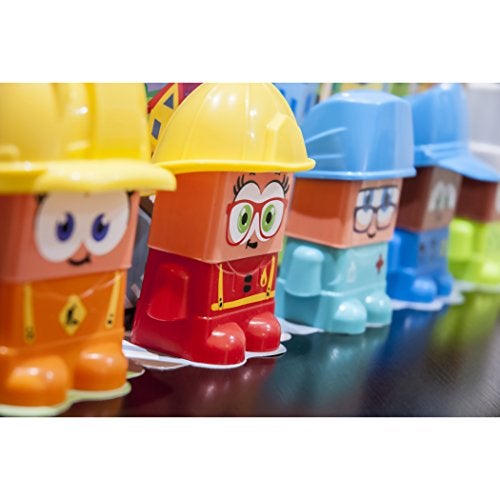 Miniland Job Blocks Board Game for Toddlers Age 2 - Preschoolers Age 4, Teaches Careers, Diversity, Fun Language Development, Pretend Play - Image 3