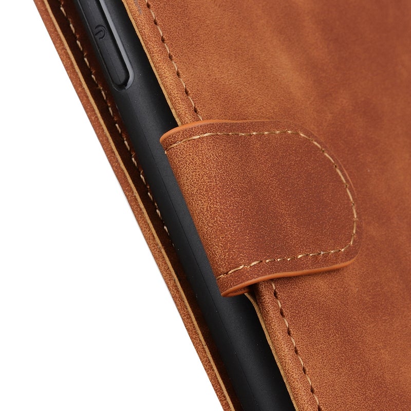 HuHa Protective Cover For Huawei Nova Y91 4G / Enjoy 60X KHAZNEH Retro Texture Horizontal Flip Leather Phone Case(Brown) - Image 5