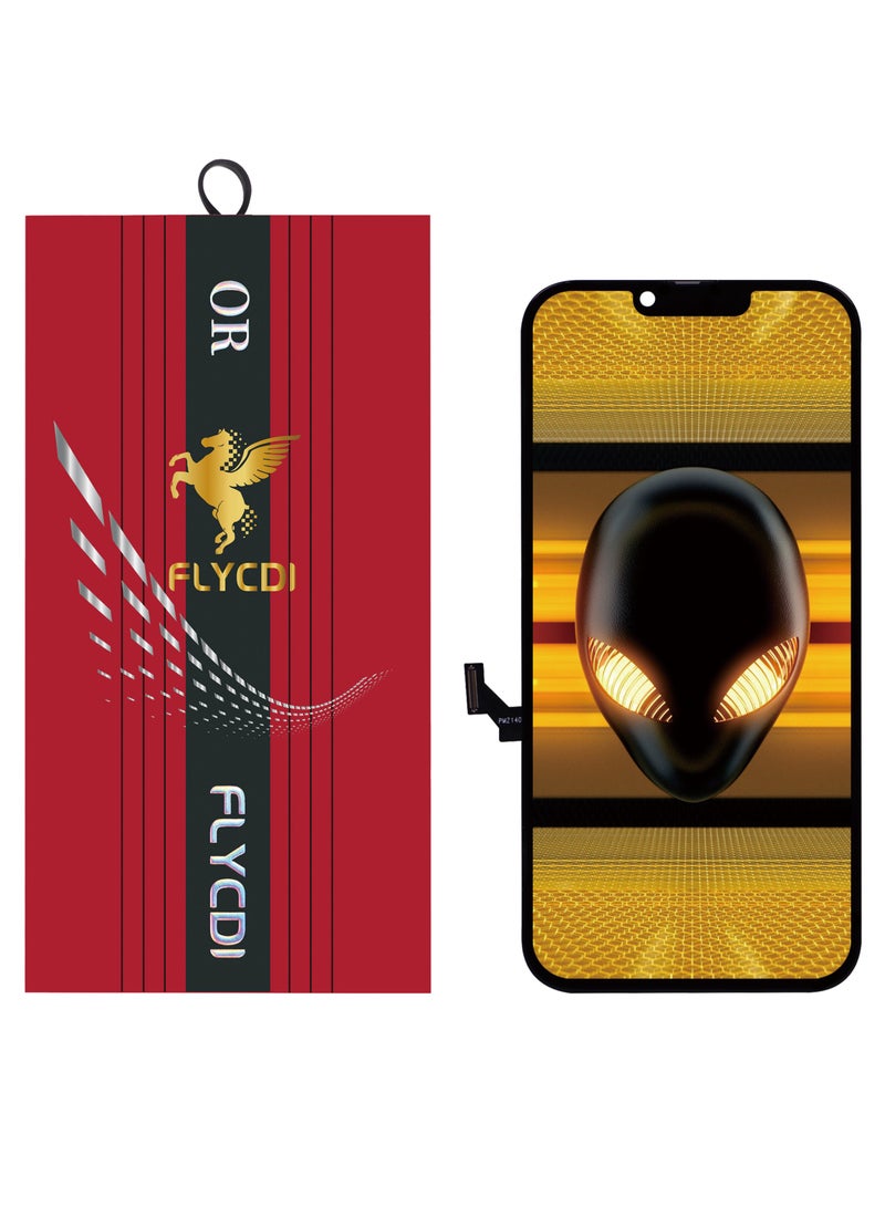 flycdi For iP 14 Plus Hard OLED IC Removable, LCD Display Screen Replacement Kit with Installation Tools, High Brightness, Wide Color Gamut, Mobile Phone Repair Parts - Image 3