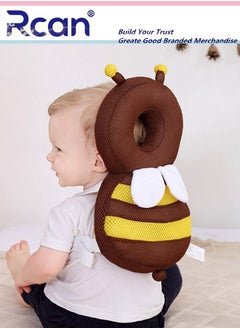 Rcan Baby Head Protector Toddlers Head Safety Pad Cushion Adjustable Toddlers Head Safety Pad Cushion Backpack Baby Back Protection for Crawling & Walking for Age 4-24Months  - Image 1
