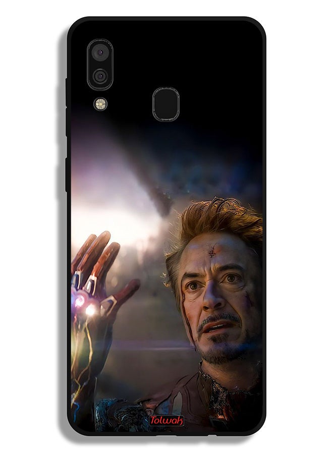 Tolwak Samsung Galaxy A30 Protective Case Cover I Am Iron Man - Image 1