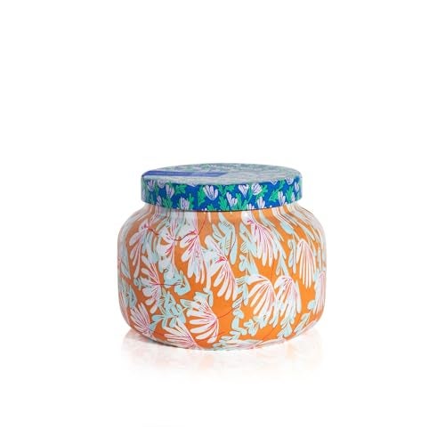 Capri Blue Scented Candles - Pattern Play Glass Jar Candles - Long Lasting Soy Wax Blend - Luxury Home Decor - Notes of Vanilla, Bergamot, & Sandalwood - Gifts for Women (Havana Vanilla, 19 oz) - Image 1