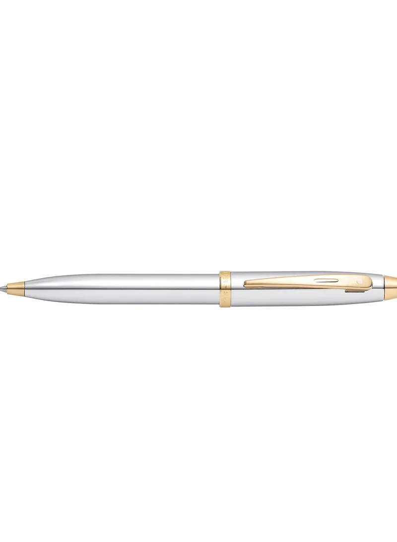 Sheaffer Sheaffer® 100 Chrome with Gold Trims Ballpoint Pen